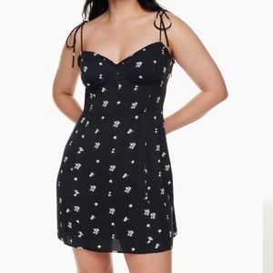 Wilfred Fable Dress Navy Polka Dot Dress